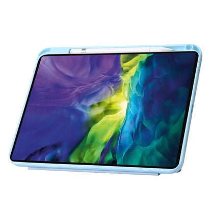 For iPad 2025 / 2022 Deformation Transparent Acrylic Leather Tablet Case(Sky Blue) - iPad 2025 / 2022 Cases by buy2fix | Online Shopping UK | buy2fix