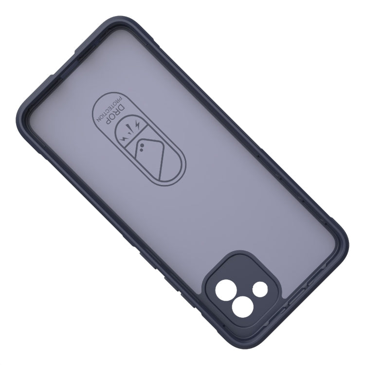 For Samsung Galaxy A03 Global Magic Shield TPU + Flannel Phone Case(Light Blue) by buy2fix