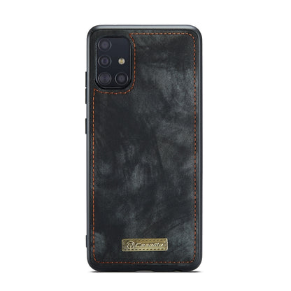 For Galaxy A71 4G CaseMe-008 Detachable Multifunctional Horizontal Flip Leather Case with Card Slot & Holder & Zipper Wallet & Photo Frame(Black) - Galaxy Phone Cases by CaseMe | Online Shopping UK | buy2fix