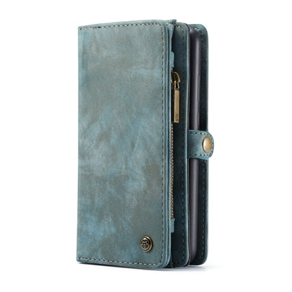 For Galaxy A71 CaseMe Detachable Multifunctional Horizontal Flip Leather Case, with Card Slot & Holder & Zipper Wallet & Photo Frame(Blue) - Galaxy Phone Cases by CaseMe | Online Shopping UK | buy2fix