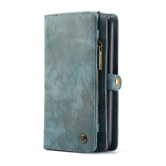 For Galaxy A71 CaseMe Detachable Multifunctional Horizontal Flip Leather Case, with Card Slot & Holder & Zipper Wallet & Photo Frame(Blue) - Galaxy Phone Cases by CaseMe | Online Shopping UK | buy2fix