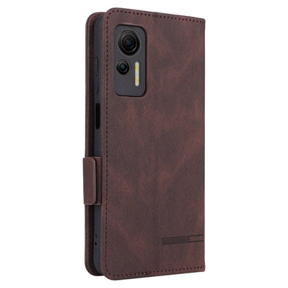 For Ulefone Note 14 Magnetic Clasp Leather Phone Case(Brown) by buy2fix