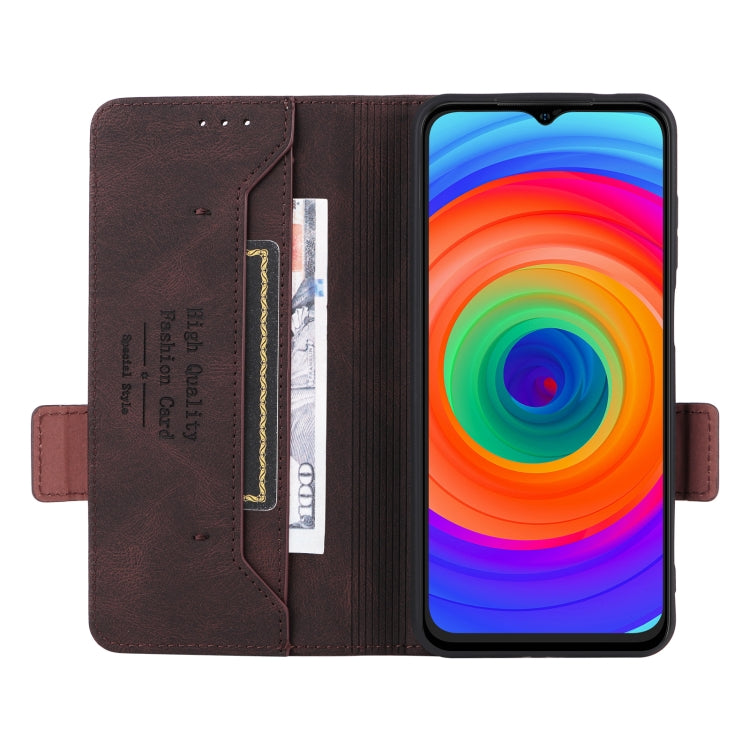 For Ulefone Note 14 Magnetic Clasp Leather Phone Case(Brown) by buy2fix