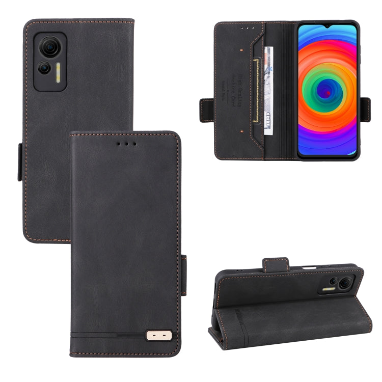 For Ulefone Note 14 Magnetic Clasp Leather Phone Case(Black) by buy2fix