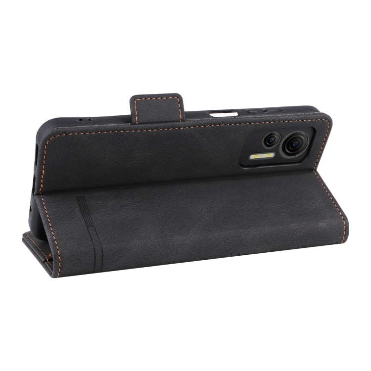 For Ulefone Note 14 Magnetic Clasp Leather Phone Case(Black) by buy2fix
