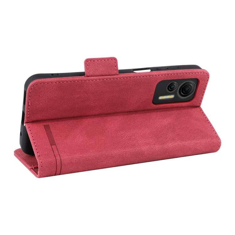 For Ulefone Note 14 Magnetic Clasp Leather Phone Case(Red) by buy2fix