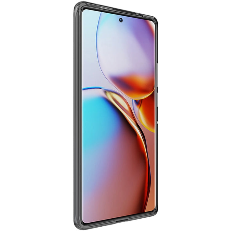 For Motorola Moto X40 5G IMAK UX-5 Series Transparent Shockproof TPU Phone Case(Transparent Black) by imak