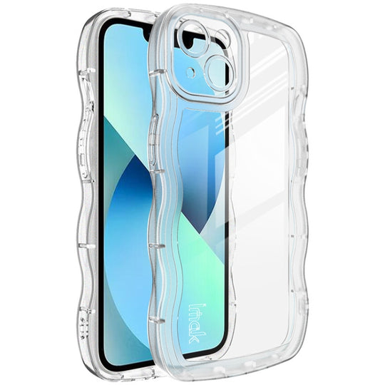 For iPhone 14 IMAK UX-8 Series Transparent Shockproof TPU Phone Case(Transparent)