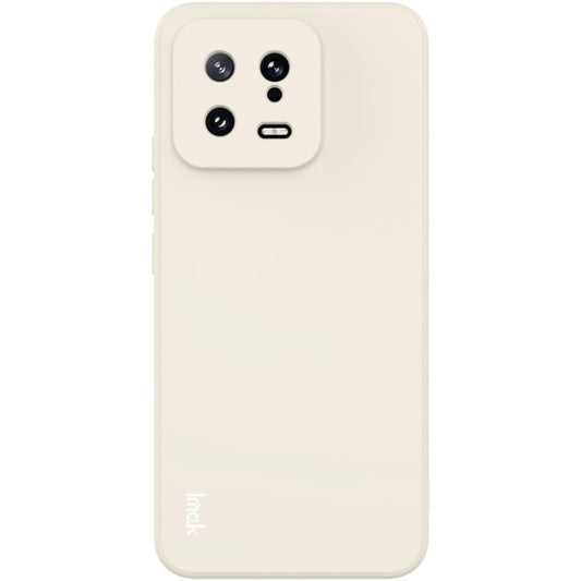 For Xiaomi 13 5G IMAK UC-4 Series Straight Edge TPU Soft Phone Case(White) - Xiaomi Cases by imak | Online Shopping UK | buy2fix