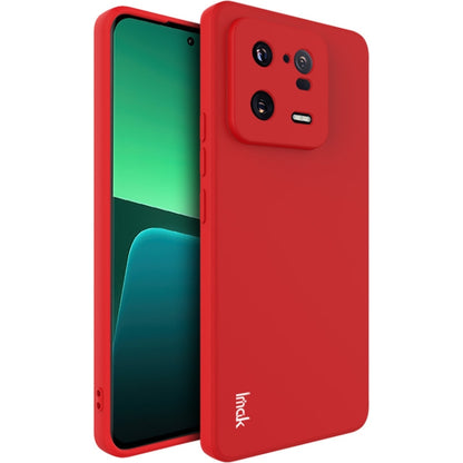 For Xiaomi 13 Pro 5G IMAK UC-4 Series Straight Edge TPU Soft Phone Case(Red) - Xiaomi Cases by imak | Online Shopping UK | buy2fix