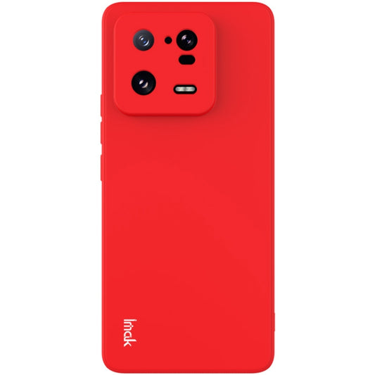 For Xiaomi 13 Pro 5G IMAK UC-4 Series Straight Edge TPU Soft Phone Case(Red) - Xiaomi Cases by imak | Online Shopping UK | buy2fix