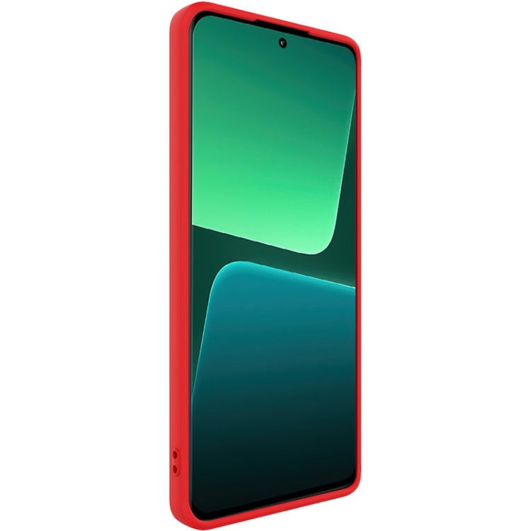 For Xiaomi 13 Pro 5G IMAK UC-4 Series Straight Edge TPU Soft Phone Case(Red) - Xiaomi Cases by imak | Online Shopping UK | buy2fix