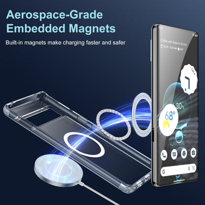 For Google Pixel 6 Pro Transparent Frosted MagSafe Phone Case - Google Cases by buy2fix | Online Shopping UK | buy2fix