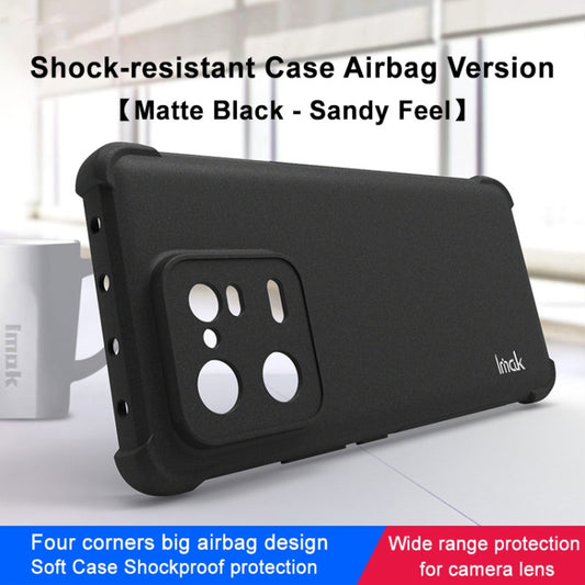 For Xiaomi 13 Pro 5G imak Shockproof Airbag TPU Phone Case(Matte Black) - Xiaomi Cases by imak | Online Shopping UK | buy2fix