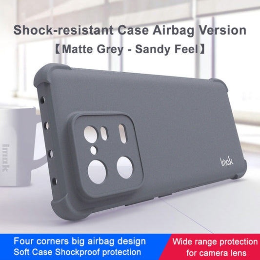 For Xiaomi 13 Pro 5G imak Shockproof Airbag TPU Phone Case(Matte Grey) - Xiaomi Cases by imak | Online Shopping UK | buy2fix