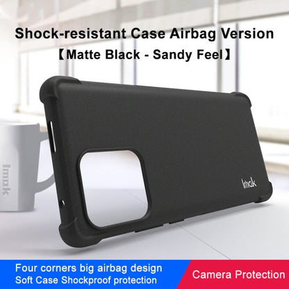 For Motorola Moto X40 5G imak Shockproof Airbag TPU Phone Case(Matte Black) by imak