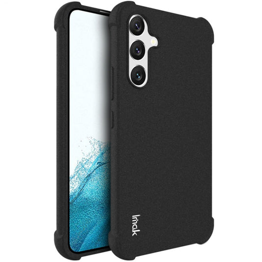 For Samsung Galaxy A54 5G imak Shockproof Airbag TPU Phone Case(Matte Black) by imak