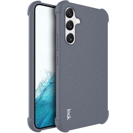 For Samsung Galaxy A54 5G imak Shockproof Airbag TPU Phone Case(Matte Grey) by imak