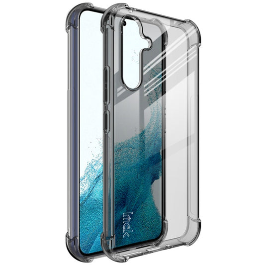 For Samsung Galaxy A54 5G imak Shockproof Airbag TPU Phone Case(Transparent Black) by imak
