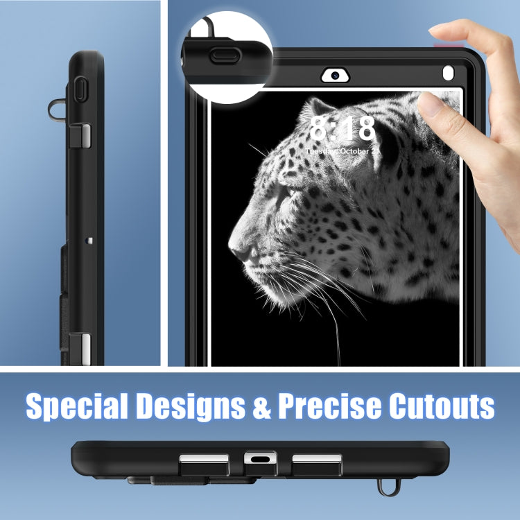 For iPad 9.7 2018/2017 / Pro 9.7 2016 / Air 2 Silicone + PC Shockproof Protective Tablet Case(Black) - iPad 9.7 (2018) & (2017) Cases by buy2fix | Online Shopping UK | buy2fix