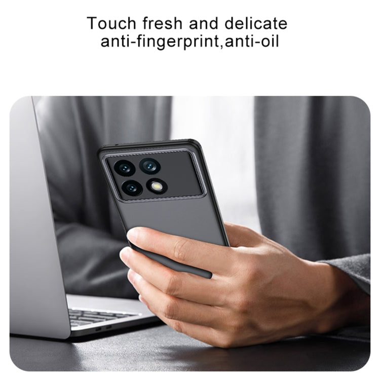 For Xiaomi Redmi K70 Armor Clear TPU Hard PC Phone Case(Clear) by buy2fix