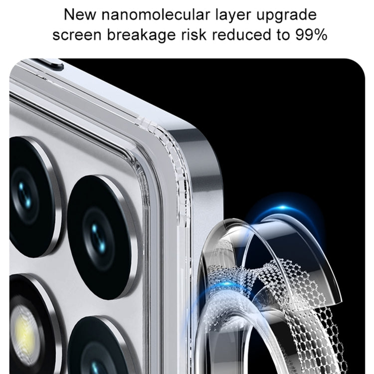 For Xiaomi Redmi K70 Armor Clear TPU Hard PC Phone Case(Clear) by buy2fix