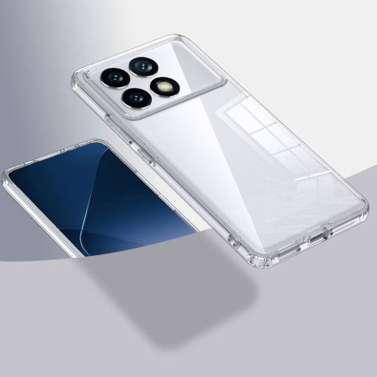 For Xiaomi Redmi K70 Pro Armor Clear TPU Hard PC Phone Case(Clear) - Xiaomi Cases by buy2fix | Online Shopping UK | buy2fix