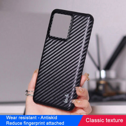 For Xiaomi 13 5G 7.98mm Glass Version IMAK Ruiyi Series Carbon Fiber PU + PC Phone Case(Black) - Xiaomi Cases by imak | Online Shopping UK | buy2fix