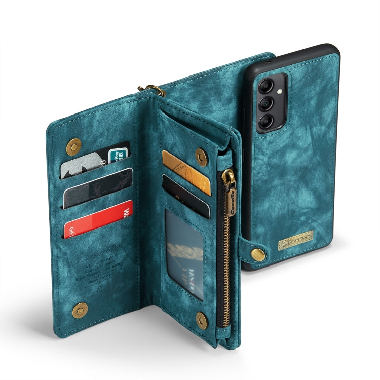 For Samsung Galaxy A14 5G CaseMe 008 Detachable Multifunctional Leather Phone Case(Blue) by CaseMe