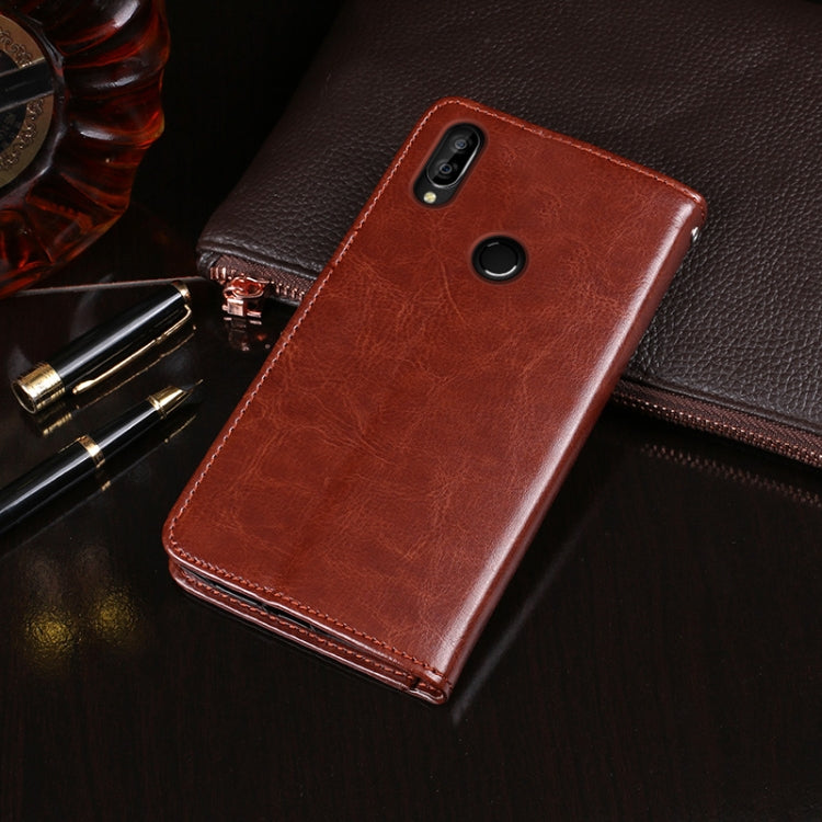 For Oukitel C16 Pro idewei  Crazy Horse Texture Horizontal Flip Leather Case with Holder & Card Slots & Wallet(Black) - More Brand by idewei | Online Shopping UK | buy2fix
