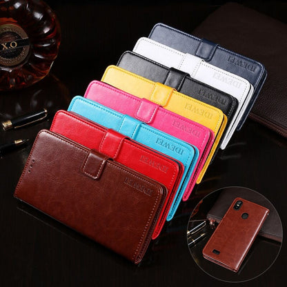 For Ulefone S10 Pro idewei  Crazy Horse Texture Horizontal Flip Leather Case with Holder & Card Slots & Wallet(Brown) - Ulefone Cases by idewei | Online Shopping UK | buy2fix