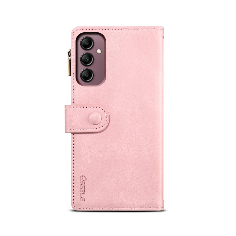For Samsung Galaxy A54 5G ESEBLE Retro Frosted RFID Flip Leather Phone Case(Rose Gold) - Galaxy Phone Cases by ESEBLE | Online Shopping UK | buy2fix