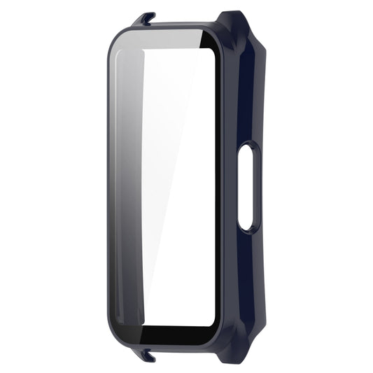 For Keep Band B5 / Band B4 PC + Tempered Film Integrated Watch Protective Case(Ink Blue) - Watch Case by buy2fix | Online Shopping UK | buy2fix