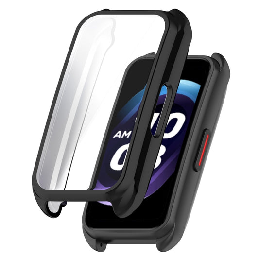 For Keep Band B5 / Band B4 Full Coverage TPU Electroplating Watch Protective Case(Black) - Watch Case by buy2fix | Online Shopping UK | buy2fix