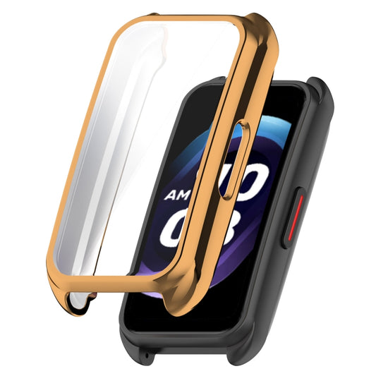 For Keep Band B5 / Band B4 Full Coverage TPU Electroplating Watch Protective Case(Rose Gold) - Watch Case by buy2fix | Online Shopping UK | buy2fix