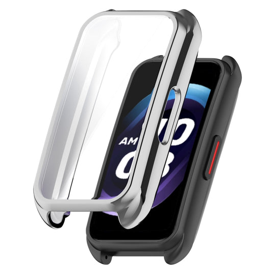 For Keep Band B5 / Band B4 Full Coverage TPU Electroplating Watch Protective Case(Silver) - Watch Case by buy2fix | Online Shopping UK | buy2fix