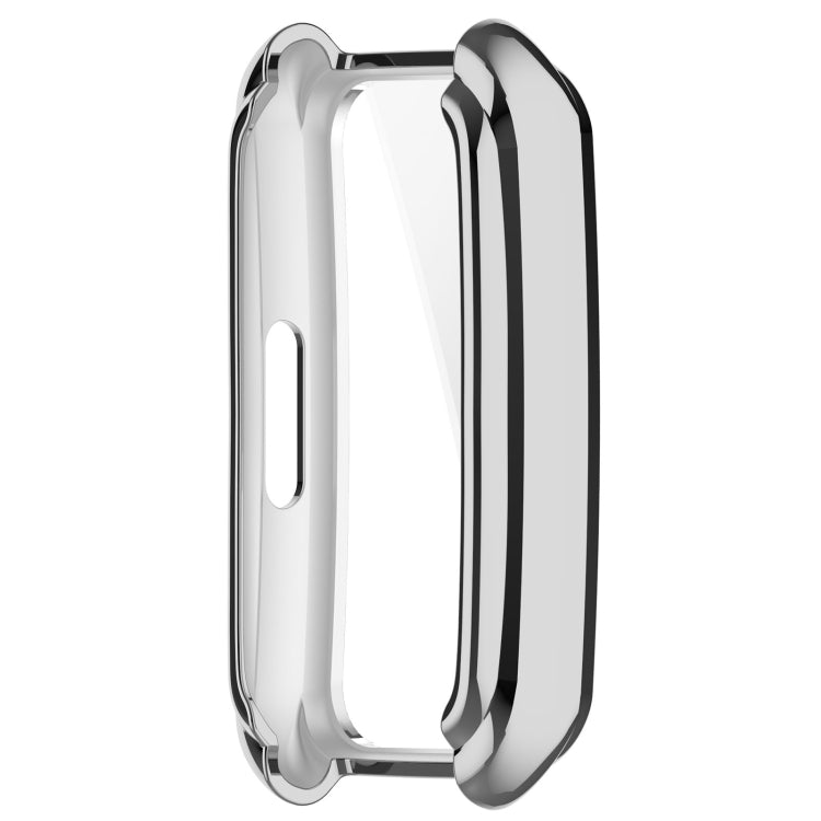 For Keep Band B5 / Band B4 Full Coverage TPU Electroplating Watch Protective Case(Silver) - Watch Case by buy2fix | Online Shopping UK | buy2fix