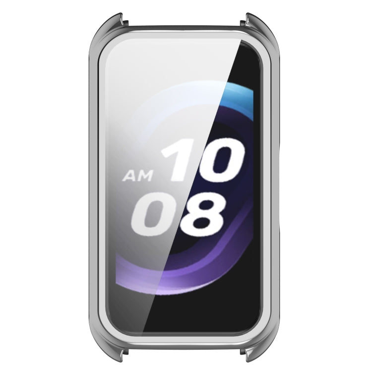 For Keep Band B5 / Band B4 Full Coverage TPU Electroplating Watch Protective Case(Silver) - Watch Case by buy2fix | Online Shopping UK | buy2fix