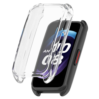 For Keep Band B5 / Band B4 Full Coverage TPU Electroplating Watch Protective Case(Transparent) - Watch Case by buy2fix | Online Shopping UK | buy2fix