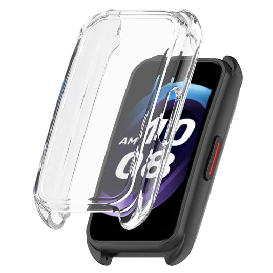 For Keep Band B5 / Band B4 Full Coverage TPU Electroplating Watch Protective Case(Transparent) - Watch Case by buy2fix | Online Shopping UK | buy2fix
