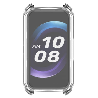 For Keep Band B5 / Band B4 Full Coverage TPU Electroplating Watch Protective Case(Transparent) - Watch Case by buy2fix | Online Shopping UK | buy2fix