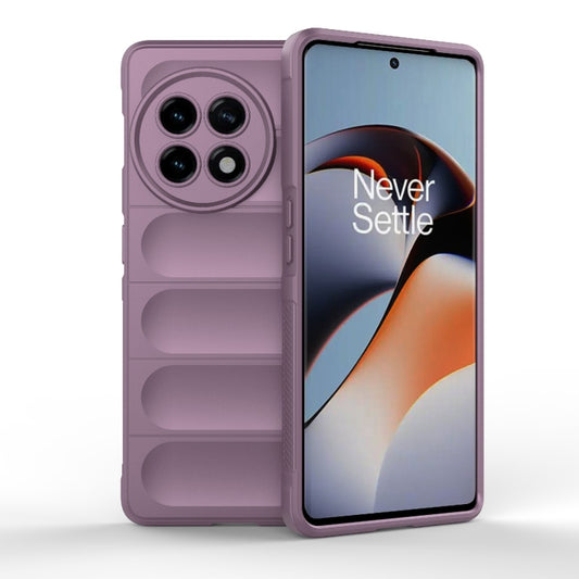 For OnePlus ACE 5G Magic Shield TPU + Flannel Phone Case(Purple) - Ace 5 Cases by buy2fix | Online Shopping UK | buy2fix