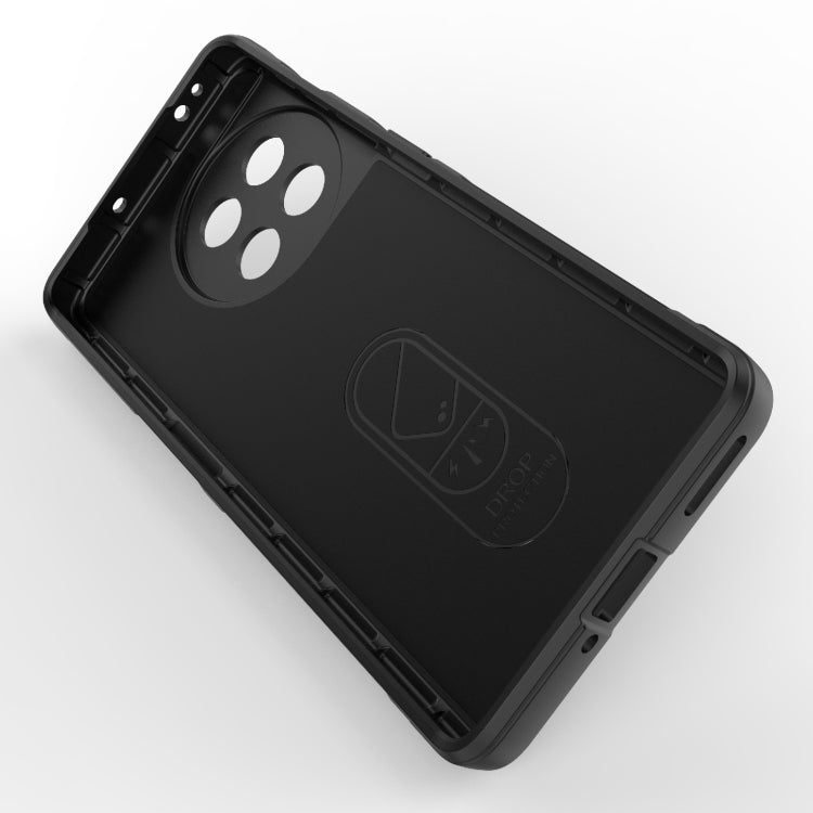 For OnePlus ACE 5G Magic Shield TPU + Flannel Phone Case(Dark Blue) - Ace 5 Cases by buy2fix | Online Shopping UK | buy2fix