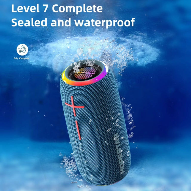 HOPESTAR P35 20W Outdoor IPX7 Waterproof TWS Wireless Bluetooth Speaker(Grey) - Waterproof Speaker by HOPESTAR | Online Shopping UK | buy2fix