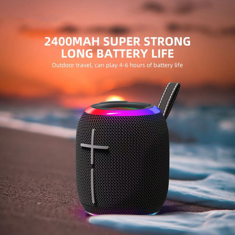 HOPESTAR P35 mini 10W Outdoor IPX7 Waterproof TWS Bluetooth Speaker(Black) - Waterproof Speaker by HOPESTAR | Online Shopping UK | buy2fix