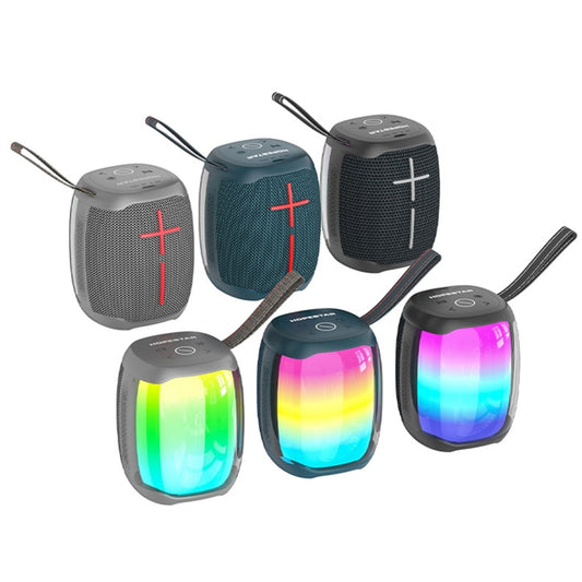 HOPESTAR P50 mini TWS Outdoor RGB Light IPX6Waterproof Bluetooth Speaker(Black) - Waterproof Speaker by HOPESTAR | Online Shopping UK | buy2fix