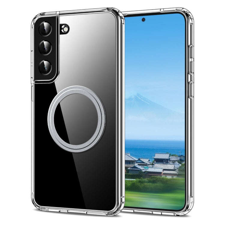 For Samsung Galaxy S21 FE 5G Transparent Frosted MagSafe Phone Case by buy2fix