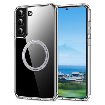 For Samsung Galaxy S21 FE 5G Transparent Frosted MagSafe Phone Case by buy2fix