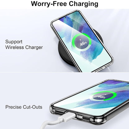 For Samsung Galaxy S21 FE 5G Transparent Frosted MagSafe Phone Case by buy2fix