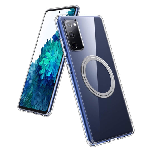 For Samsung Galaxy S20 FE Transparent Frosted MagSafe Phone Case by buy2fix